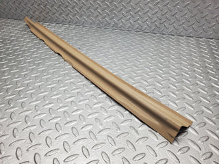 R129 SL left door sill trim beige used OEM