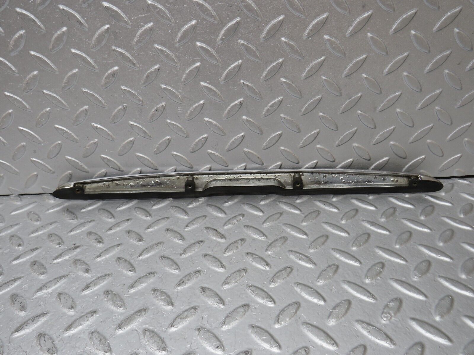 35490 Mercedes-Benz R107 280SL Trunk Chrome Handle Moulding 1077580202