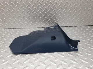 W201 Baby Benz kick panel left blue used OEM