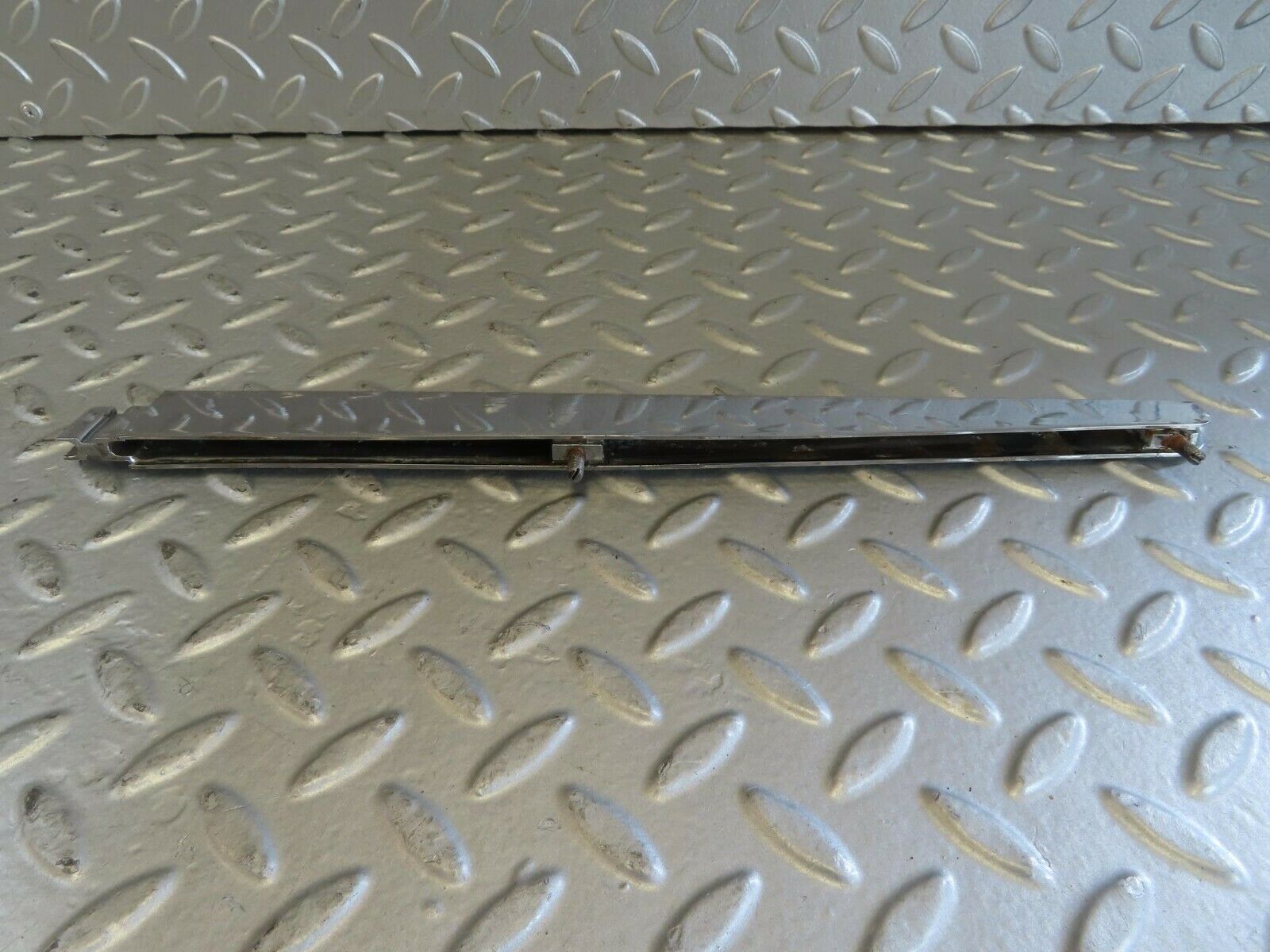 15719 Mercedes-Benz R107 450SL Trunk Chrome Handle Moulding Right 1076901480