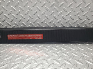 W126 Coupe trunk cover trim black used OEM
