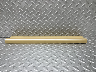 W123 rear left door sill trim beige used OEM