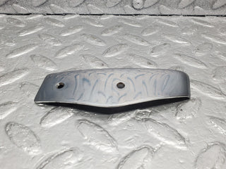 W126 Coupe upper door chrome cover left side used OEM