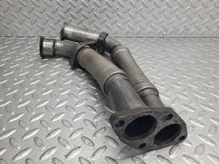 W123 exhaust downpipe used OEM