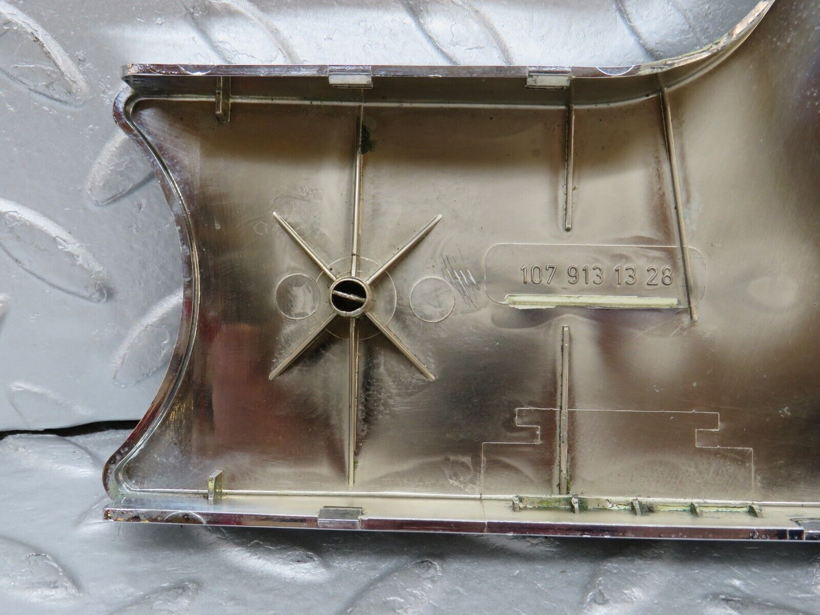 35660 Mercedes-Benz R107 280SL  Seat Hinge Chrome Cover 1079131328