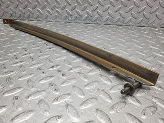 W126 Coupe left door window channel used OEM