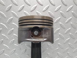 W124 piston with connecting rod used OEM