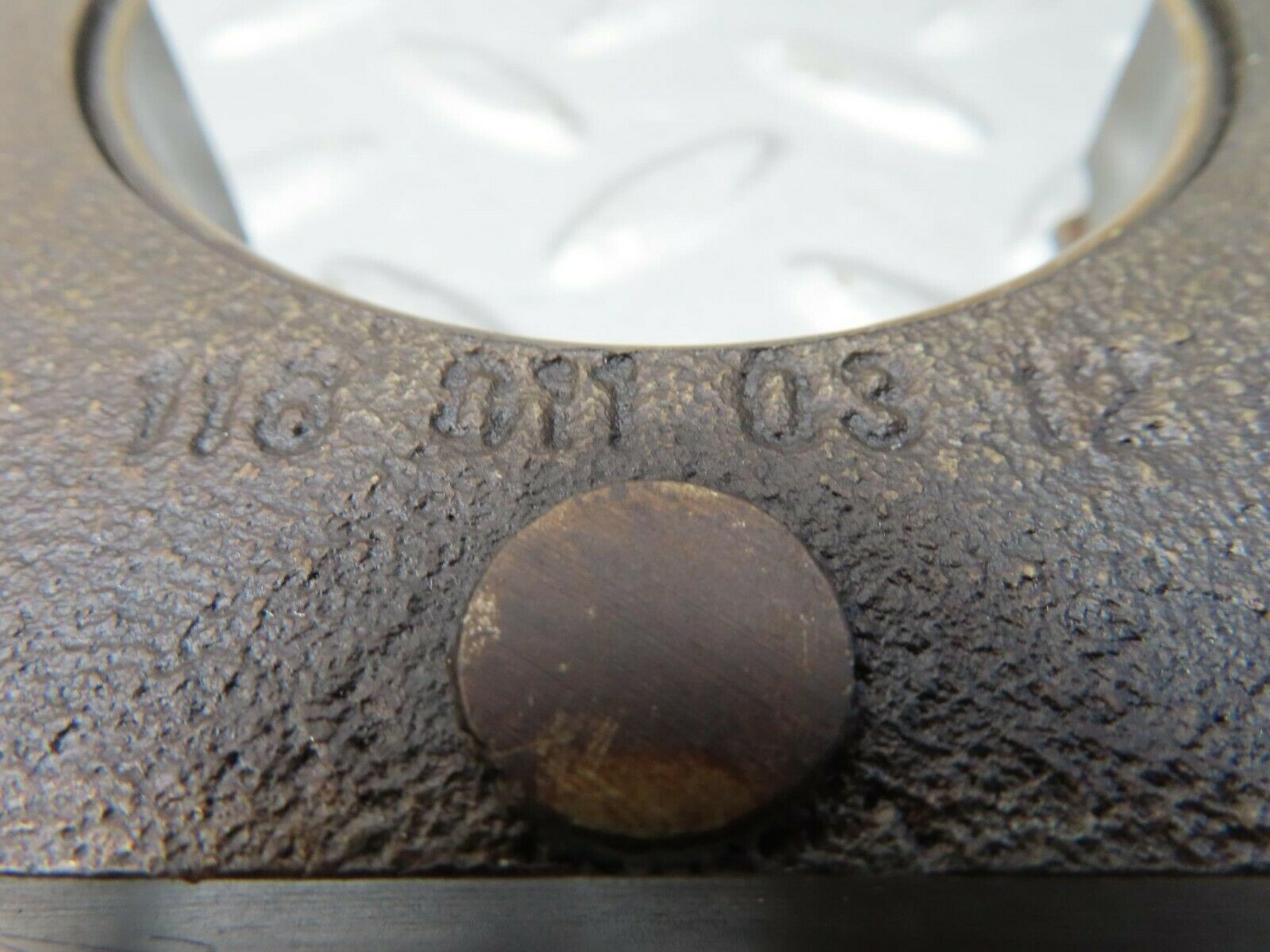 15705 Mercedes-Benz R107 450SL Crankshaft Bearing Holder Block 1160110313