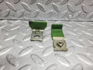 W126 Coupe window stop plate used OEM