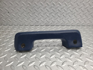 W123 interior door handle right side blue used OEM