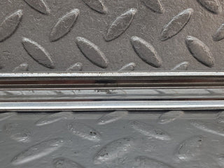 W126 front right door chrome moulding trim used OEM