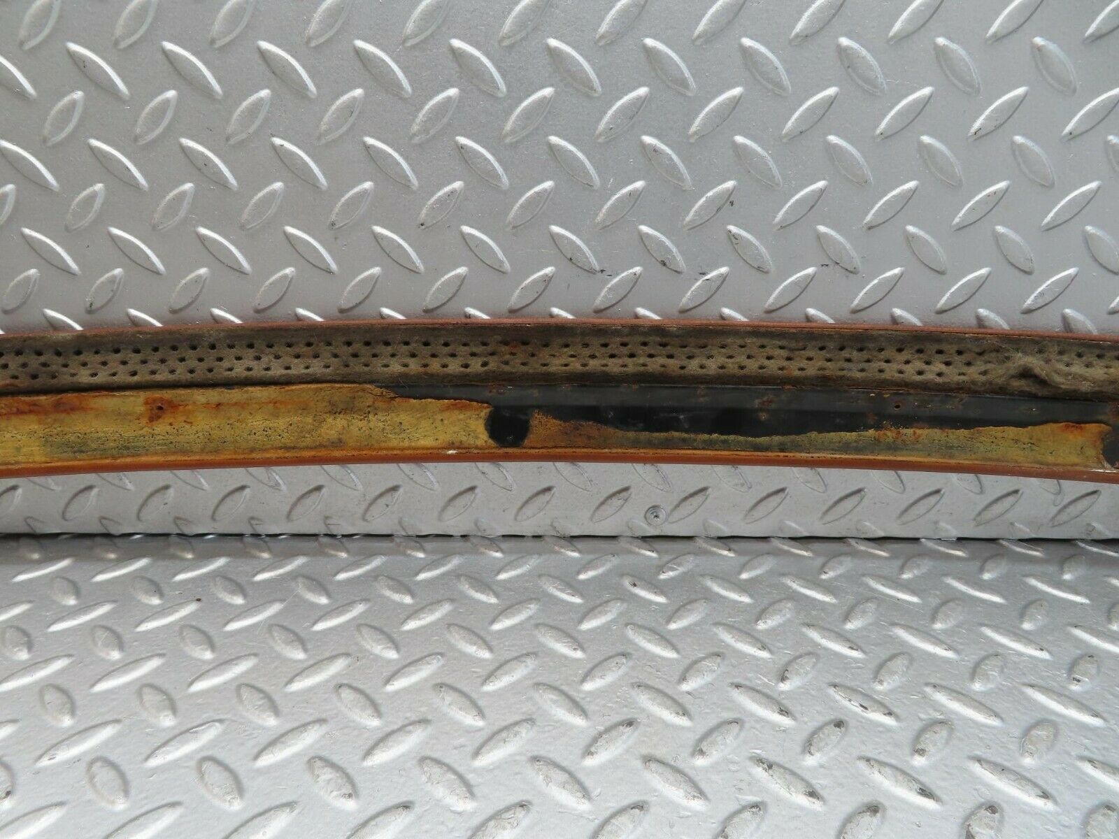 15727 Mercedes-Benz R107 450SL Hardtop Windshield Lower Cover Panel Brown