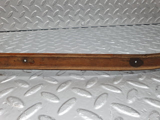 W108 front left door wood trim used OEM