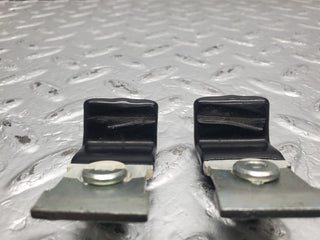 W124 Cabriolet window stop plate 2x used OEM