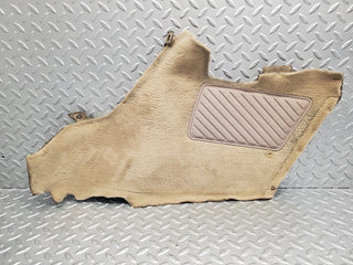 W124 Cabriolet centre console carpet right side beige used OEM