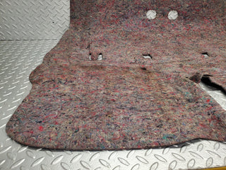 W124 Cabriolet rear seat floor insulation used OEM