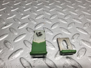 W126 Coupe window stop plate right used OEM