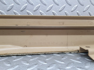 42268 Mercedes-Benz R129 320SL Coupe Right Door Sill Beige 1296800235