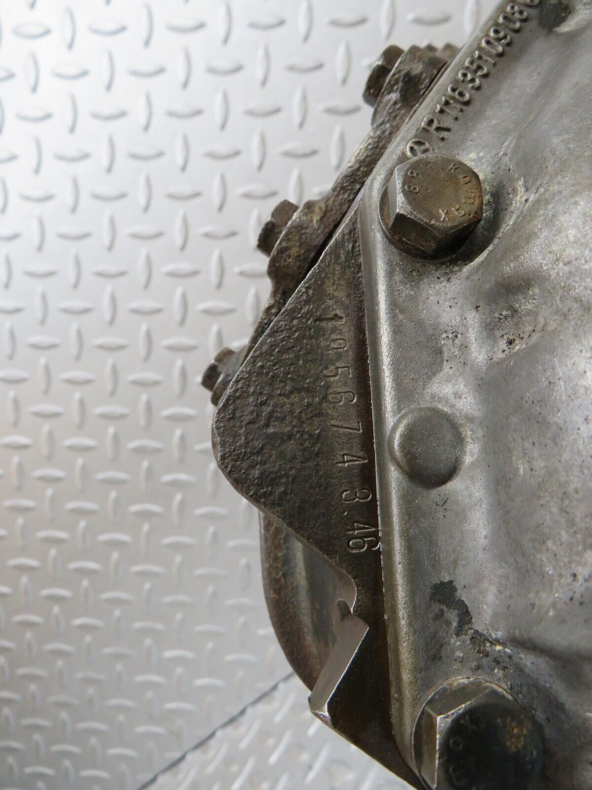 39971 Mercedes-Benz R107 350SL Rear Differential Ratio 3.46 1163510401