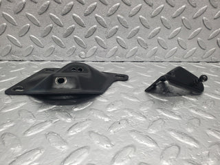 W124 Cabriolet soft top cover hinge support bracket set right used OEM