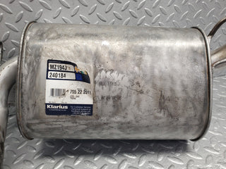 W201 Baby Benz exhaust rear silencer used OEM