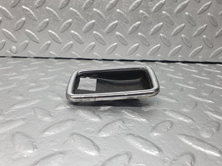 W108 door opener chrome frame right used OEM