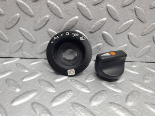 R107 SL headlight switch knob used OEM