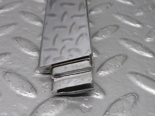 R107 SL trunk chrome handle right side used OEM