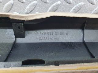 R129 SL a pillar cover right side beige used OEM