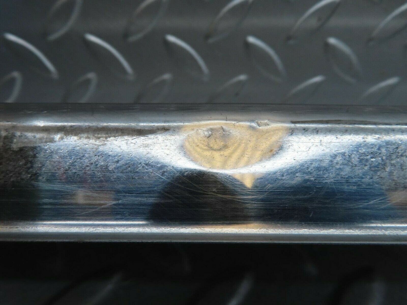 15568 Mercedes-Benz R107 450SL Left Door Sill Chrome