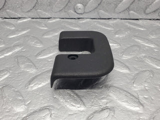 W210 left interior door latch trim black used OEM