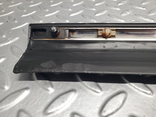 W123 rear left door lower moulding trim used OEM