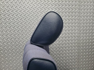 W123 front right seat blue used OEM