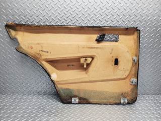 W201 Baby Benz rear right door card black used OEM