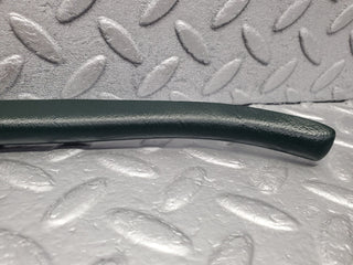 W126 rear left door interior trim green used OEM