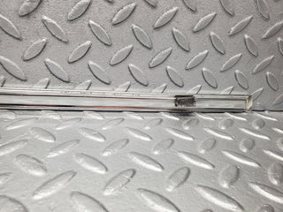 W123 rear right door chrome moulding trim used OEM