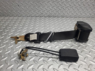 W126 Coupe rear left seat belt with buckle used OEM