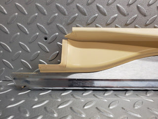 R129 SL left door sill beige used OEM