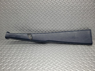 W123 b pillar cover left side blue used OEM