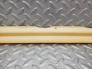 R129 SL right door sill trim beige used OEM