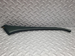 W126 rear left door interior trim green used OEM