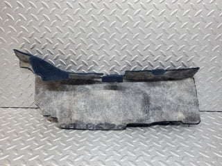 R129 SL rear floor cross member mat carpet blue used OEM