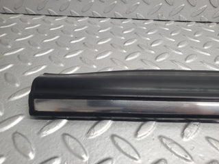 W123 front left door lower moulding trim used OEM