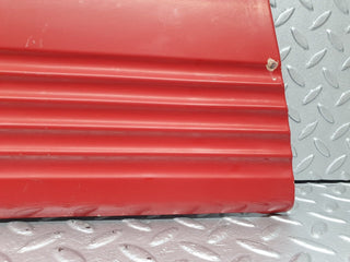 W126 Coupe rear right fender wing lower moulding trim used OEM