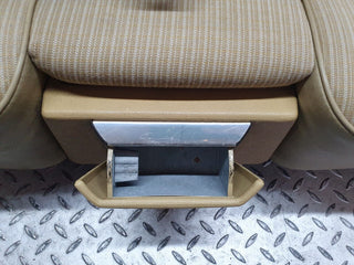 W123 Coupe rear seat beige used OEM