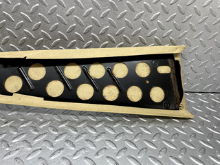 W123 b pillar cover left beige used OEM