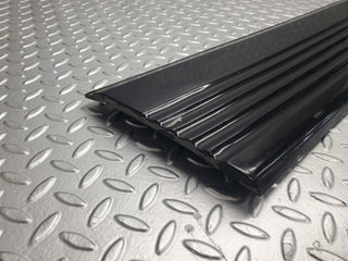 W126 Coupe right door lower moulding trim used OEM