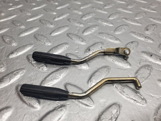 W123 front door lock knob pair used OEM