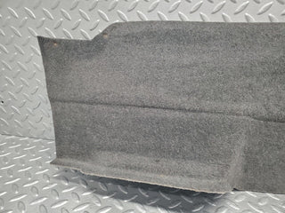 W124 Cabriolet fuel tank cover carpet gray used OEM