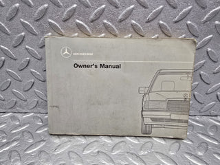 W201 Baby Benz owner's manual used OEM